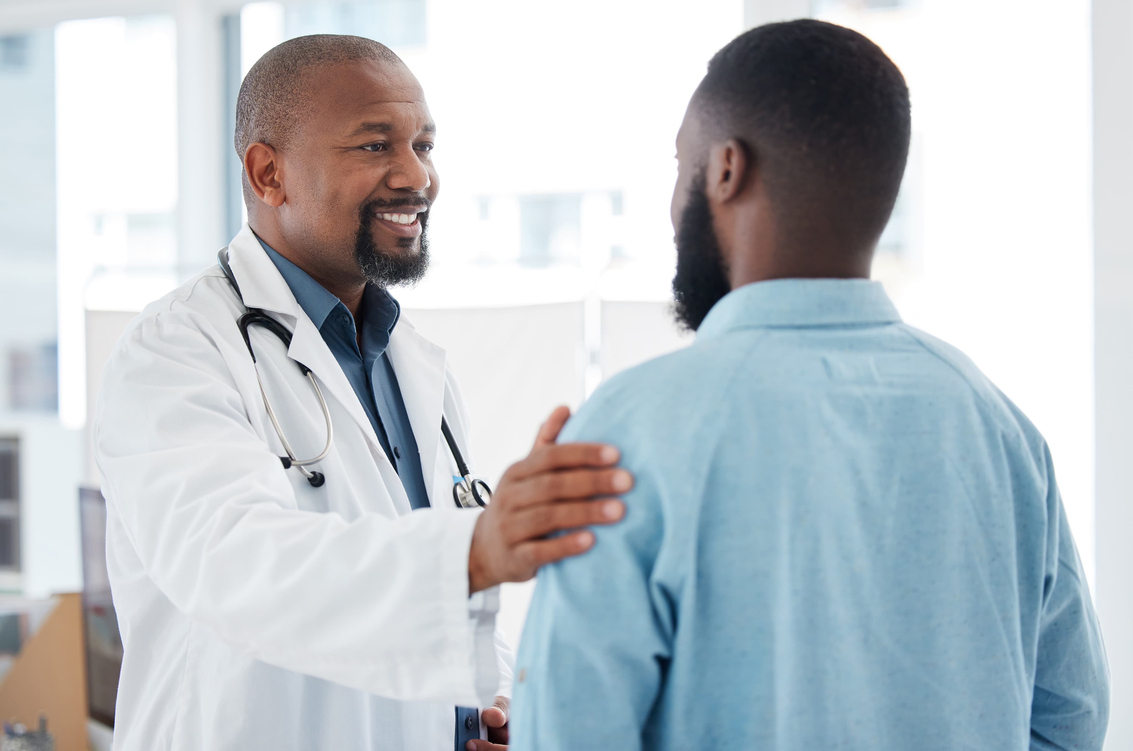 Reassuring doctor